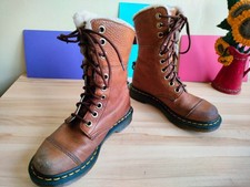 Dr.Martens Aimilita Triumph Brown Leather Boots Size uk 3