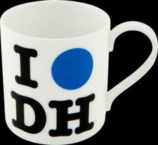 DAMIEN HIRST I "Spot" Damien Hirst (DH), 2012 RARE Porcelain Mug / Cup Blue NEW!
