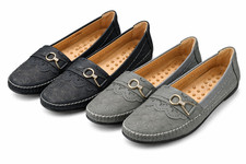 Glitz Ladies Leather Loafers