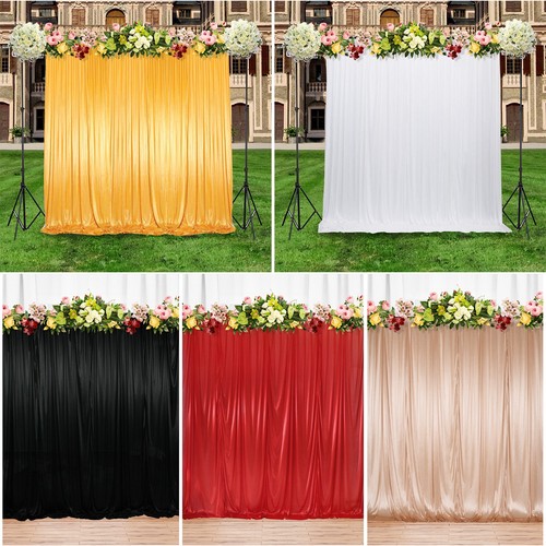Ice silk backdrop drapes - ice,