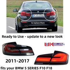 LED Tail Lights FOR BMW 5 SERIES F10 F18 2011 - 2017 SEQUENTIAL REAR LAMPS UK