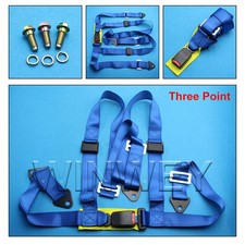 HQ 3 Point Blue Racing Seat