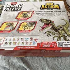 Robo Alive Dino Action Raptor