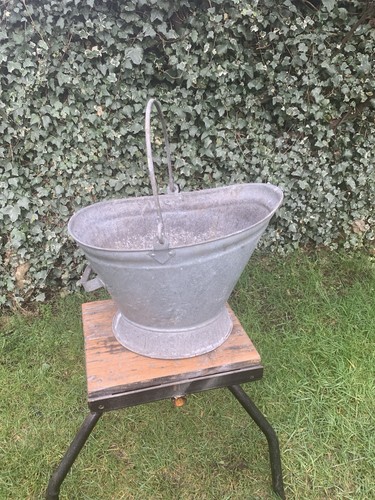 Vintage galvanised coal - vintage,
