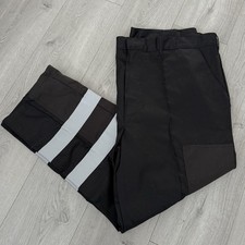 Mens Work Wear Trousers Haztec HazardProtection Navy Waist 49 Regular