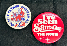 PAIR VINTAGE SANTA CLAUS