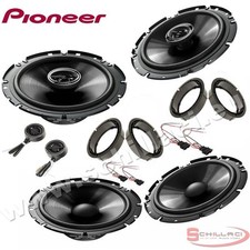 Car stereo front and rear 6 speakers kit for PIONEER Volkswagen VW Passat B5 96-