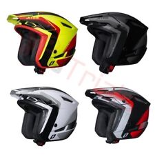 JITSIE 2025 TRIALS HELMET HT1 RIZE RED WHITE YELLOW GREY  KIDS SIZES