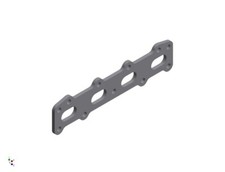 Mazda MX5 mk1 1.6 Exhaust Manifold Flange Plate, *STAINLESS STEEL