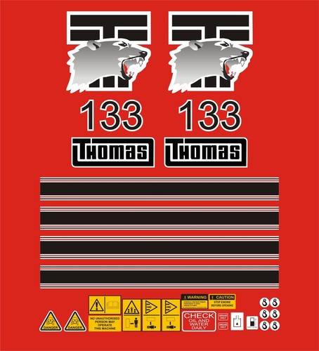 Thomas t133 skid steer - skid,