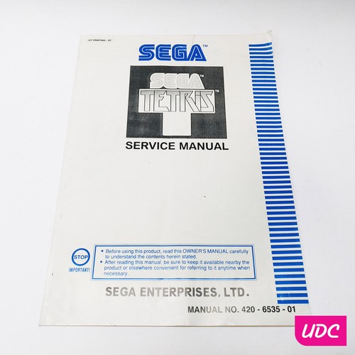 Sega naomi tetris service - sega,
