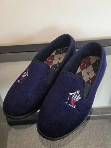 Vintage cozy golf slippers - vintage,