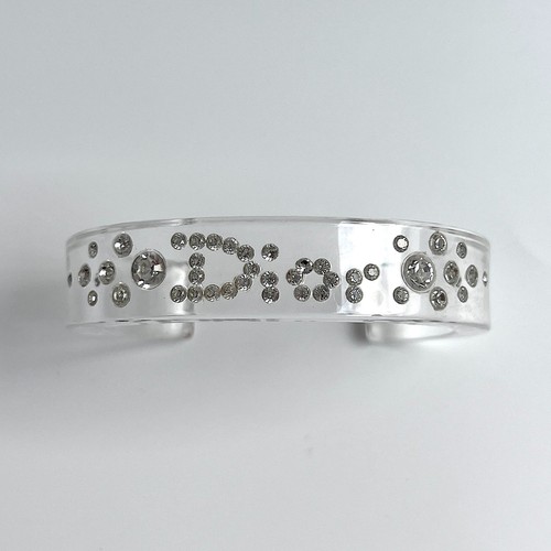 Dior bracelet clear - bracelet, silver