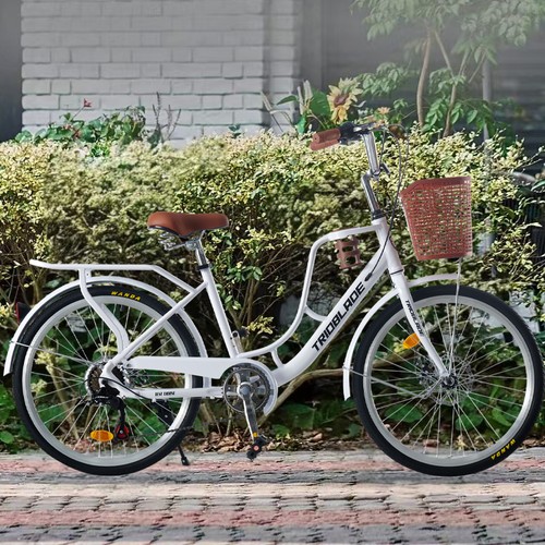 White adult bike inch - bike, 24/26