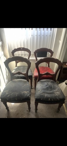 Ballon back chairs need - 4,
