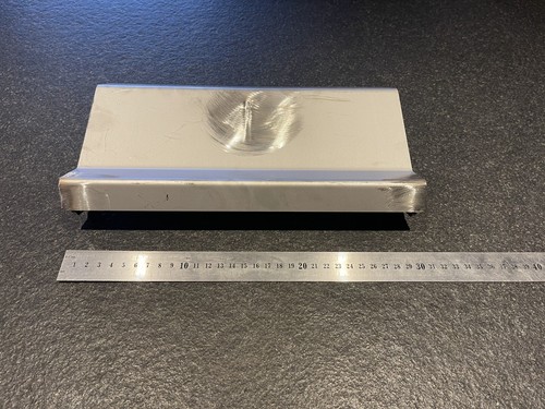 Lower baffle plate - fit, a