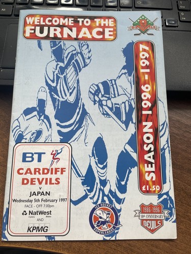 1997 cardiff devils japan - devils, v