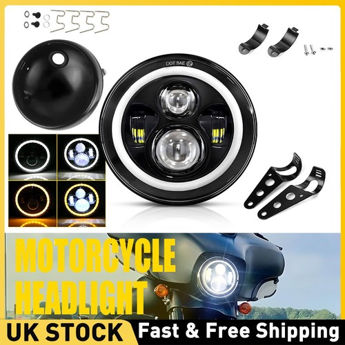Led motorcycle headlight - led,