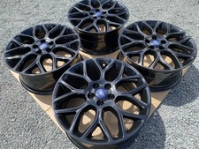 18" Genuine Ford Focus Mk3 Mk4 Snowflake Alloys Wheels ST Line REFURBED BLACK x4