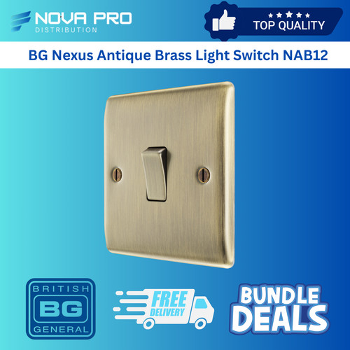Nexus antique brass light - bg,