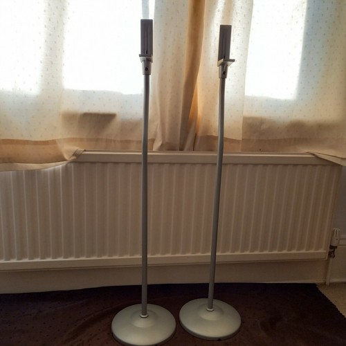 Silver elac speaker stands for - silver,