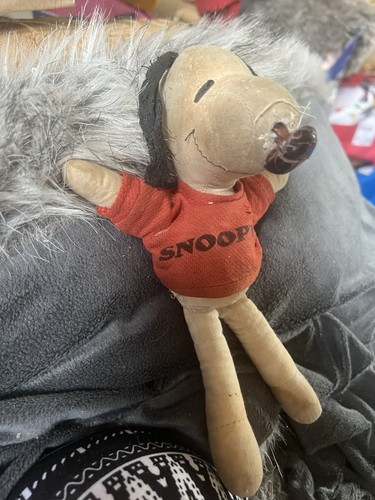 Vintage snoopy soft toy - soft,