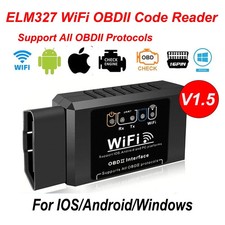 ELM327 Wifi OBD2 Code Reader Scanner V1.5 Car Diagnostic Tool for Android/Ios/Pc