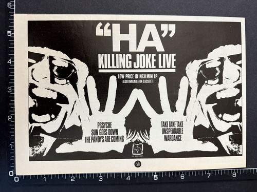 Killing joke 1983 smash - killing,