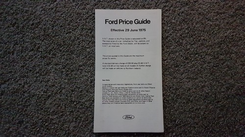 Ford escort cortina capri - ford,