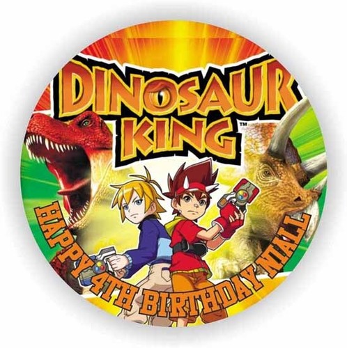 Dinosaur king birthday cake - birthday,