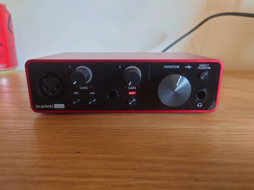 Focusrite scarlett solo 3rd - scarlett,