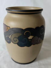 L HJORTH DANISH STUDIO POTTERY VASE (D), ART DECO PERIOD
