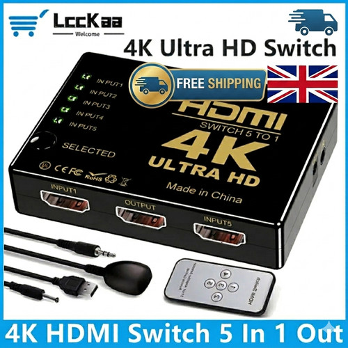 Hdmi switch switcher - 4k,
