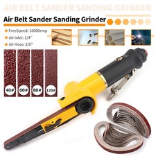 3/8*13'' Pneumatic Air Belt Sander Air Compressor Sanding Grinder Polishing Tool