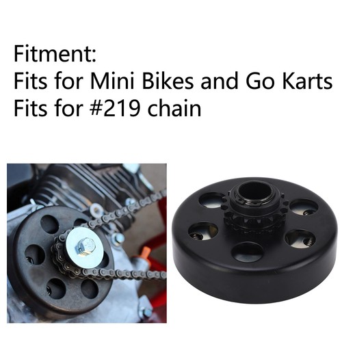 Teeth centrifugal clutch - teeth, go