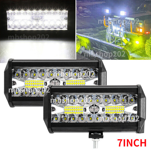 Pair 12v small square - small, led