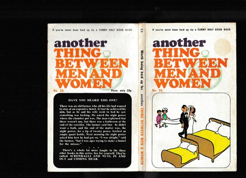 Another thing between - between, men