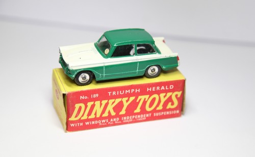Dinky 189 triumph herald - dinky,