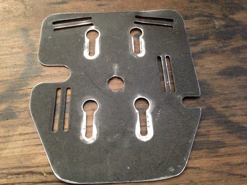 Setright ticket machine - machine, back