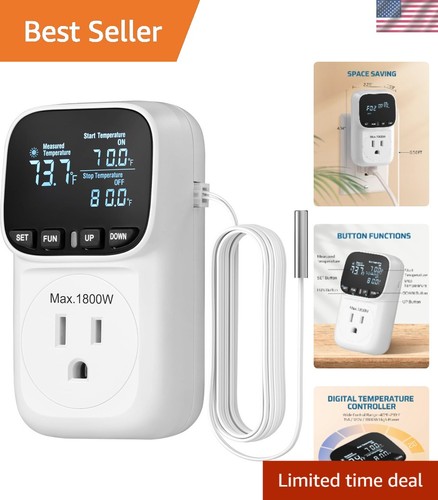 Digital temperature controller - temperature,