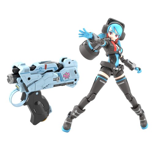 Attack girl gun lady - attack,