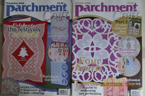 Parchment magazines total - in,
