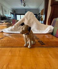 Vintage Original RCA Nipper Dog Still Bank With Glass Eyes