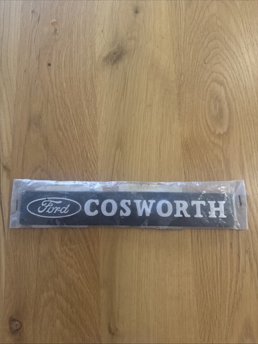 New ford cosworth engine badge - new,