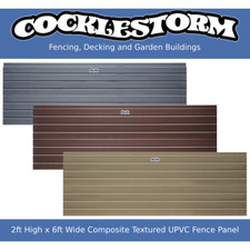 2ft High x 6ft Wide Composite