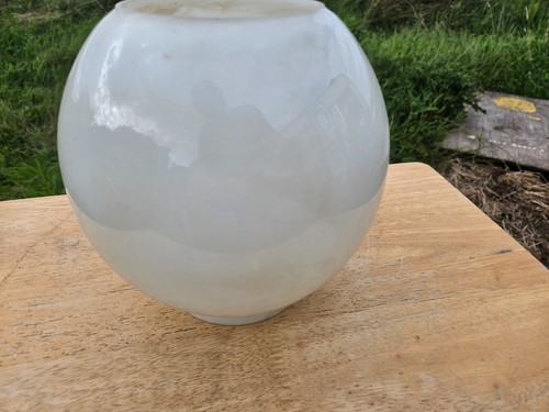 Oil lamp shade - lamp, glass