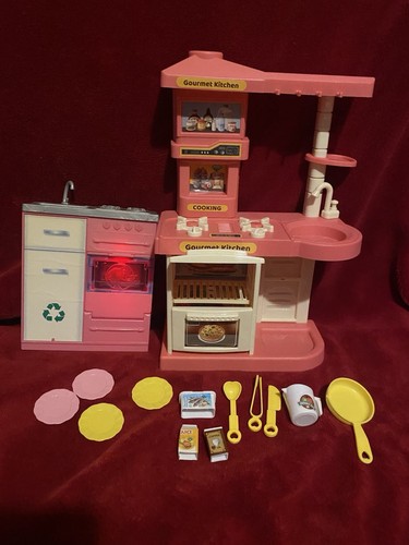 Barbie doll kitchen furniture - barbie,