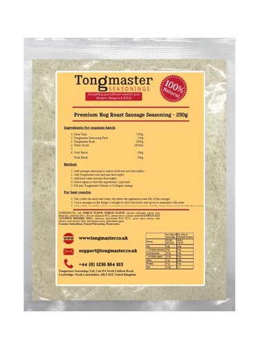 Premium hog roast sausage - premium,