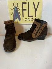 Fly London Brown Leather Boots