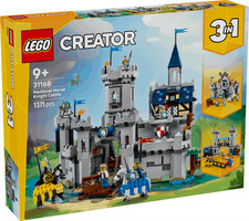 Lego Creator 3 in 1 31168 Medieval Horse Knight Castle for Ages 9 & Up